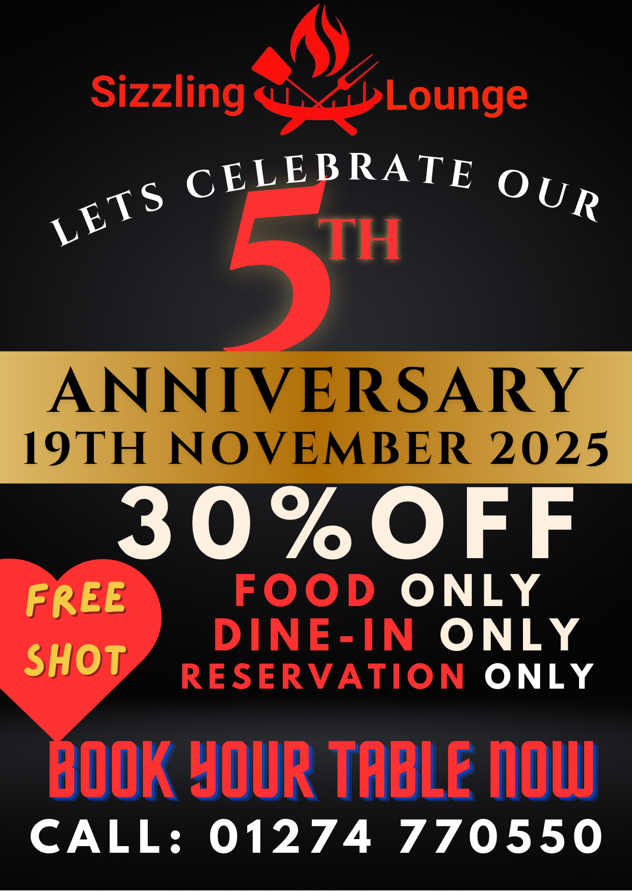 Copy of Anniversary Celebration (Invitations)