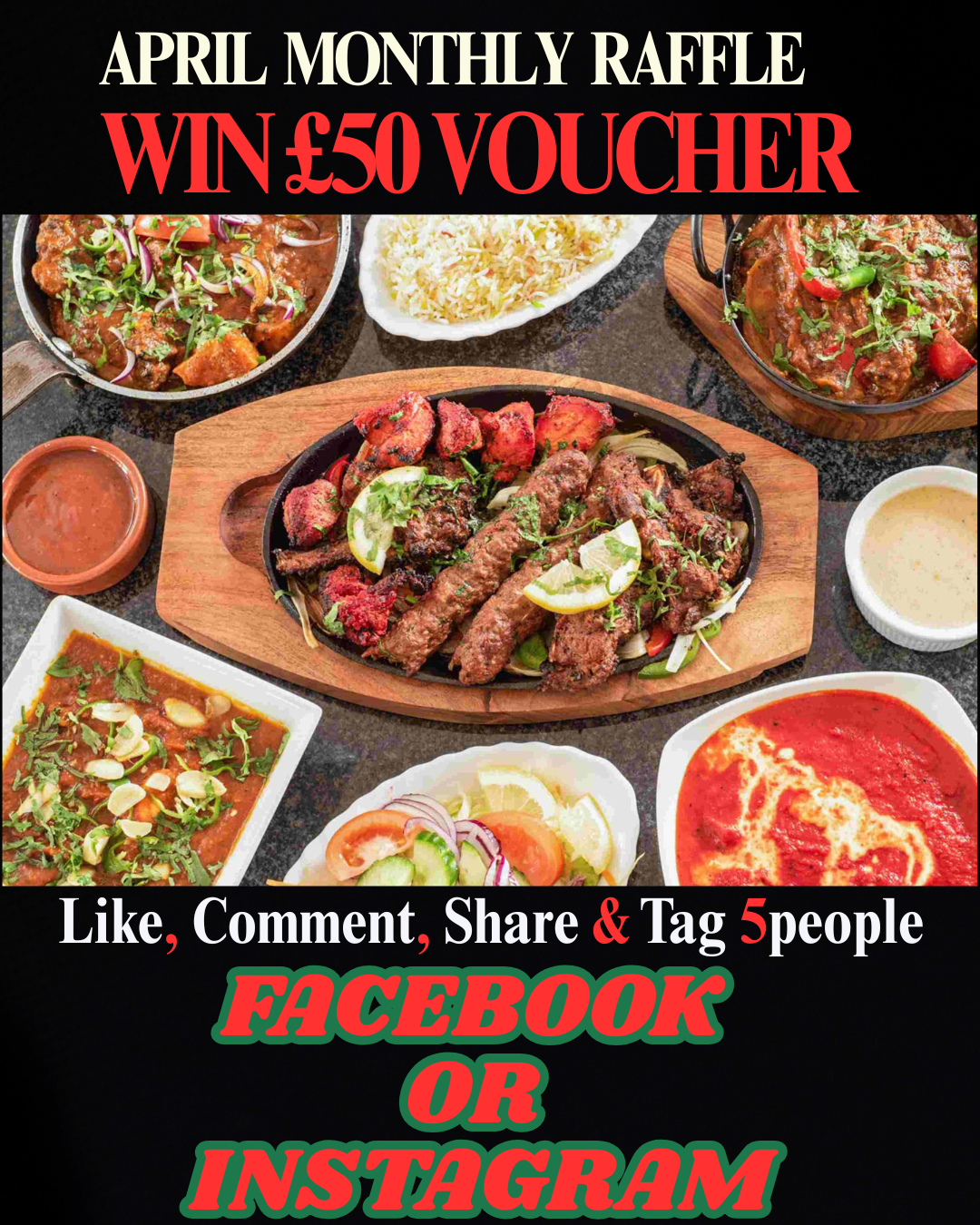 Black Modern Breakfast Delight Instagram Post